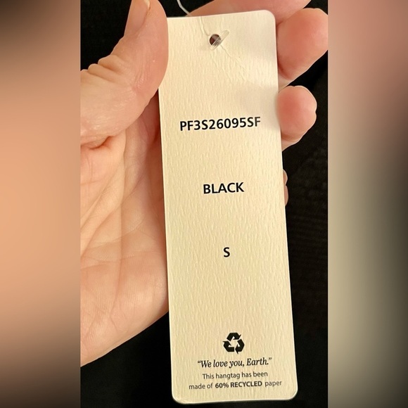 Pinque Size Small Long Sleeve Black Sweater  Boho Chic Size Small Witchy Modest - Picture 5 of 10